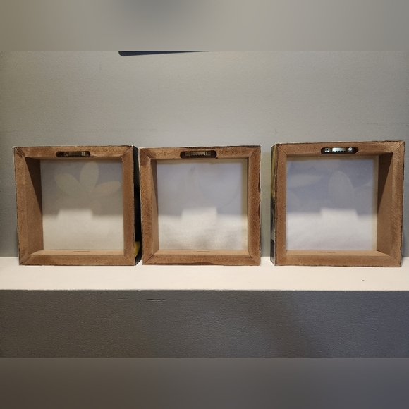 Set of 3 Floral Canvases, Yellow, Small - Picture 2 of 8